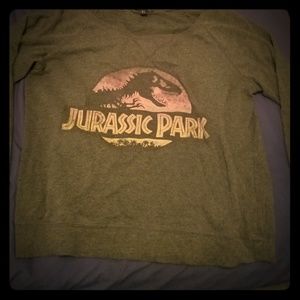 ⚠️BLACK FRIDAY SALE Grey Jurassic Park shirt